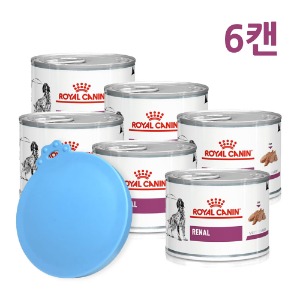 [로얄캐닌] 독 레날 캔 1.2kg (200g*6) + 리드