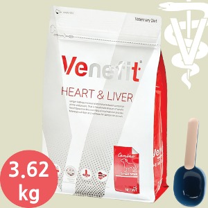 [에스틴] 베네핏 하트&amp;리버 (심장&amp;간) 처방사료 3.62kg + 스쿱